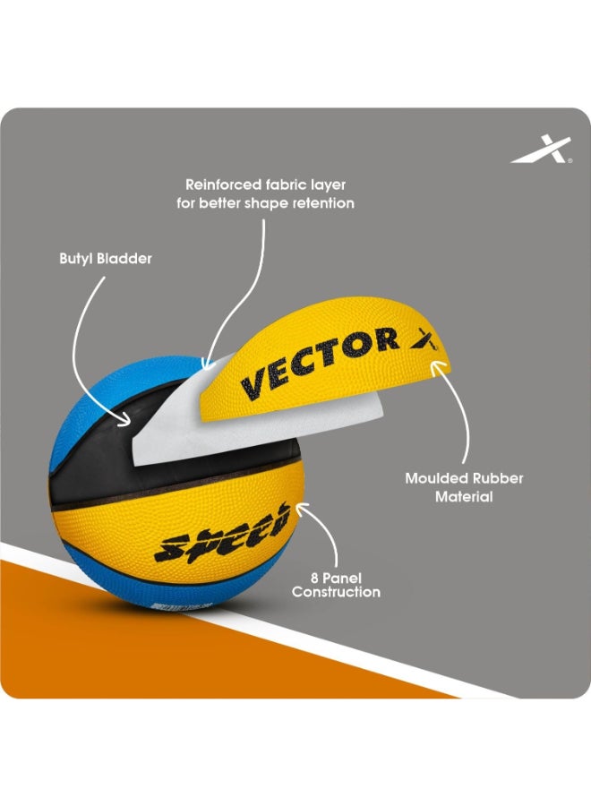 Vector X Indoor/Outdoor Speed Cartoon Basketball - Size 3 - Image 3